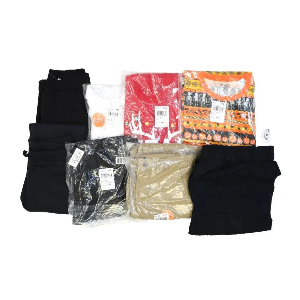The Childrens Place Bulk Lot Of 10 Boys Size XL 14/16 Mixed Season Tops Bottoms